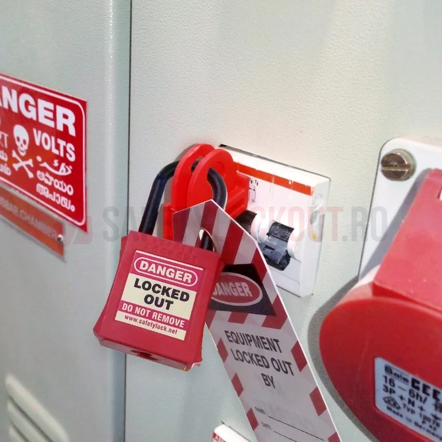 Dispozitiv Universal Blocare Disjunctor Tip B cu Șurub Twister — Dispozitiv de blocare pentru disjunctor | Safety Lockout