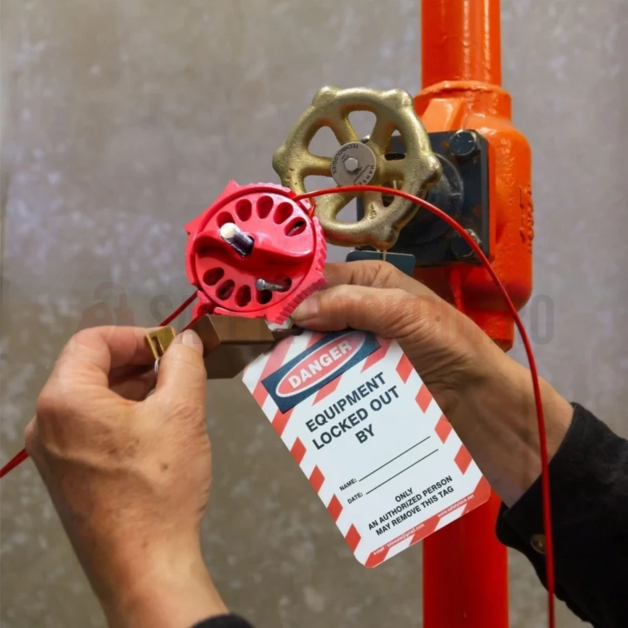 Dispozitiv multipurpose universal de blocare cu cablu — Hanging Twister — Dispozitive multipurpose cu cablu | Safety Lockout