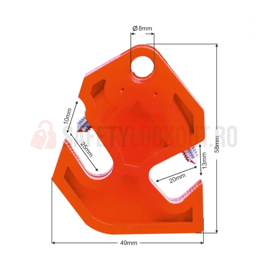 Dispozitiv Multifuncțional de Blocare Disjunctor Universal — Dispozitiv de blocare pentru disjunctor | Safety Lockout