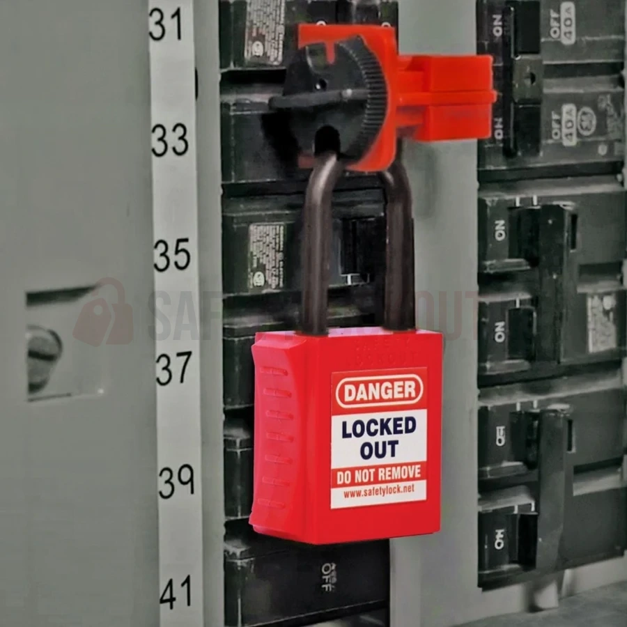 Dispozitiv Universal de Blocare Disjunctor Multipol (Tie Bar) — Dispozitiv de blocare pentru disjunctor | Safety Lockout
