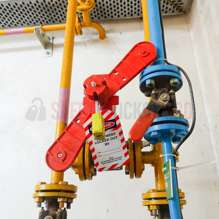 Dispozitiv universal de blocare pentru valve cu 2 brațe mici — Dispozitive universale de blocare pentru valve | Safety Lockout