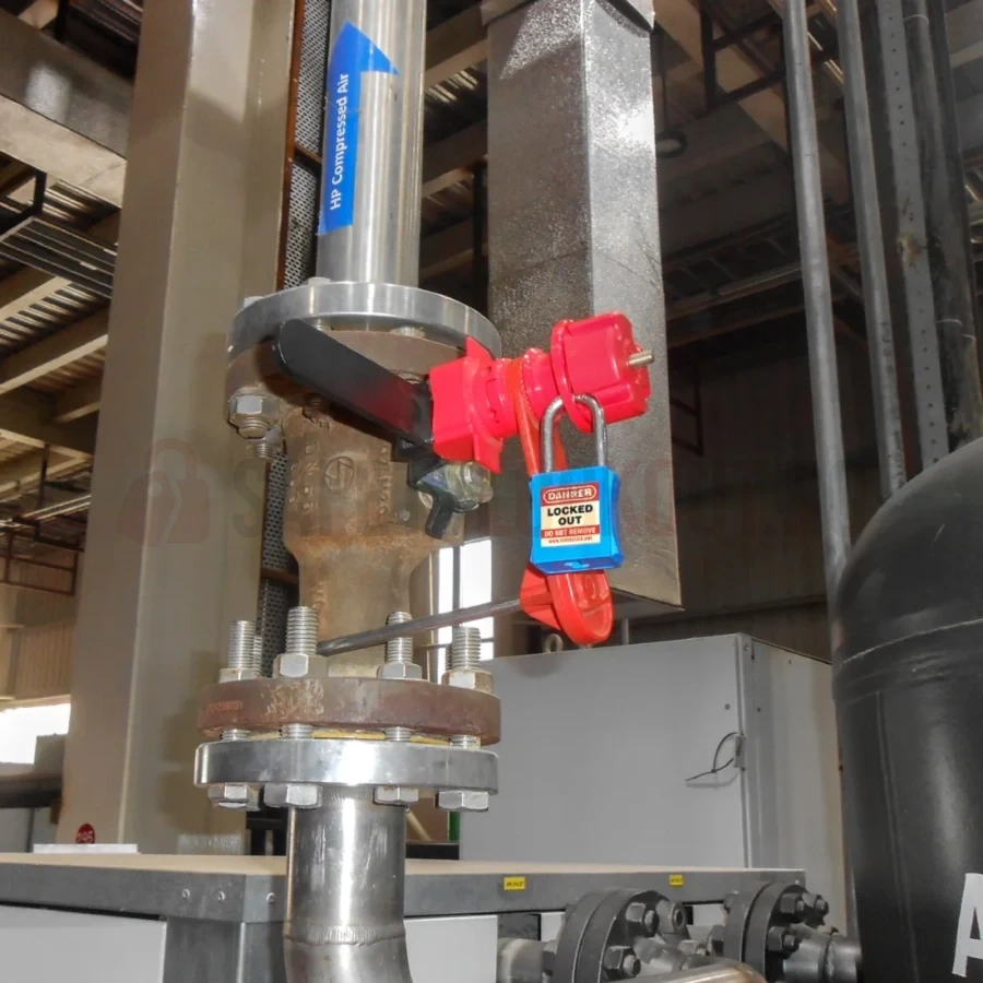 Dispozitiv universal de blocare pentru valve, cu braț mic — Dispozitive universale de blocare pentru valve | Safety Lockout