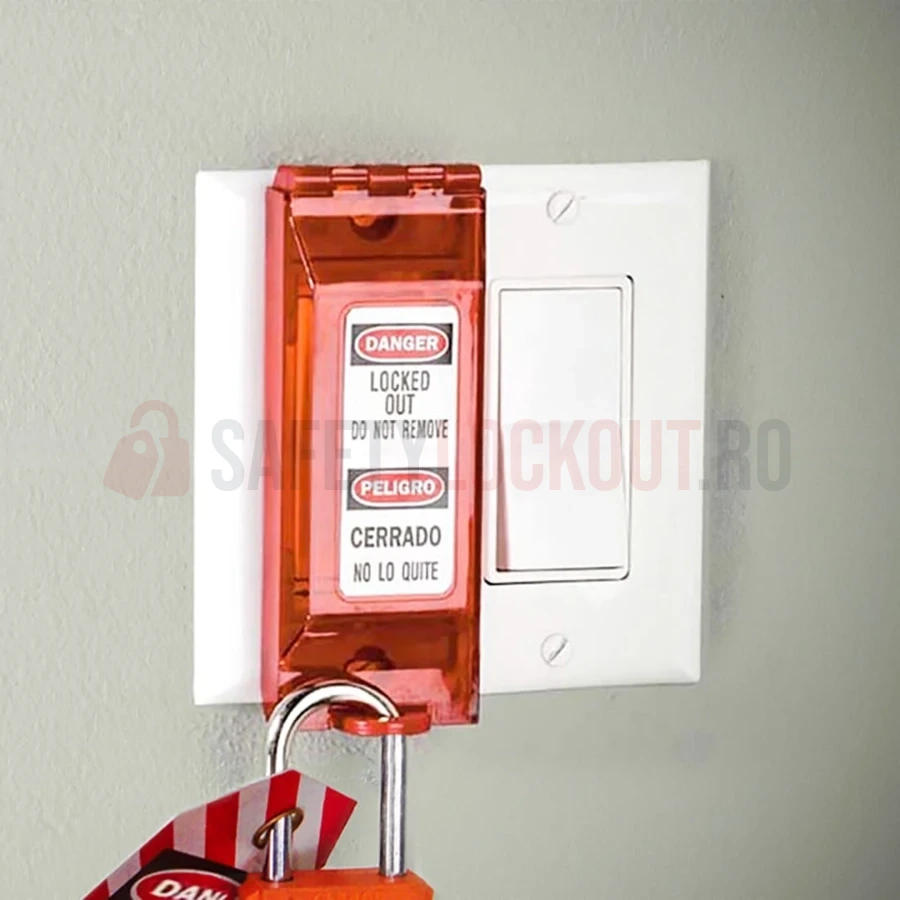 Dispozitiv Universal de Blocare Întrerupător de Perete — Dispozitiv de blocare pentru disjunctor | Safety Lockout
