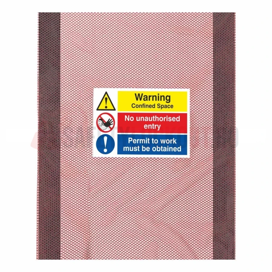 Husă cu Velcro pentru spații închise, XL, 42 x 68 inch — Huse de blocare pentru spații închise | Safety Lockout