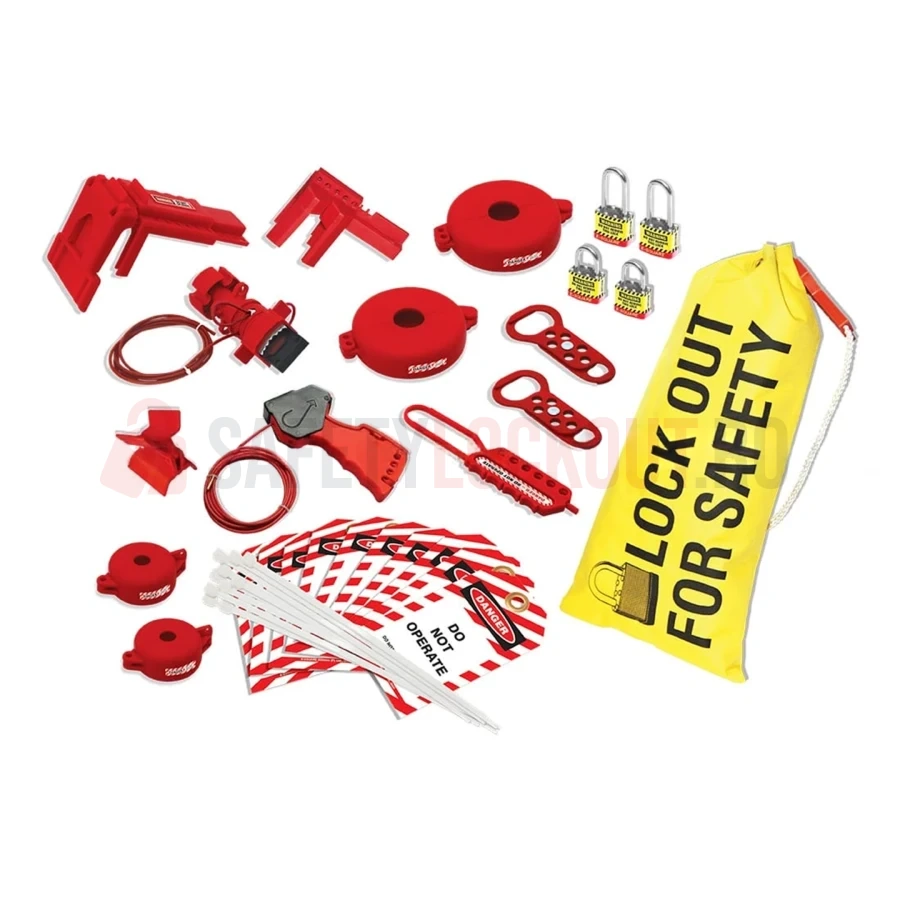 Kit LOTO pentru Blocare Valve - Varianta Mică — Kituri LOTO | Safety Lockout