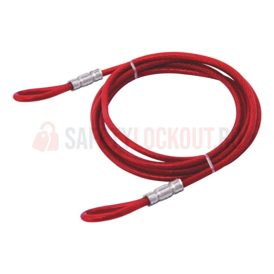Cablu din oțel învelit în vinil cu bucle la ambele capete — Dispozitive multipurpose cu cablu | Safety Lockout