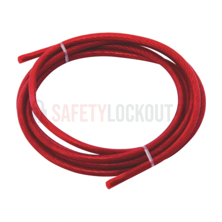 Cablu din oțel învelit în vinil, fără buclă — Dispozitive multipurpose cu cablu | Safety Lockout