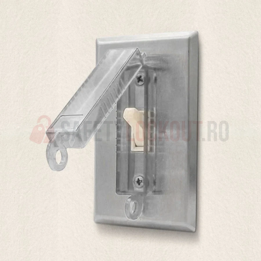 Dispozitiv Transparent de Blocare Întrerupător de Perete — Dispozitiv de blocare pentru disjunctor | Safety Lockout