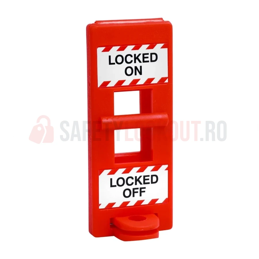 Dispozitiv de Blocare Întrerupător de Perete - Balama Superioară — Dispozitiv de blocare pentru disjunctor | Safety Lockout