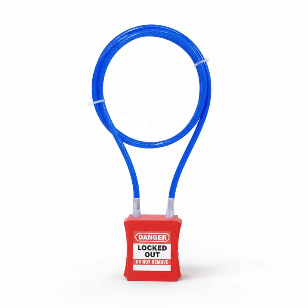 Imagine pentru Lacăt LOTO cu cablu 90 cm