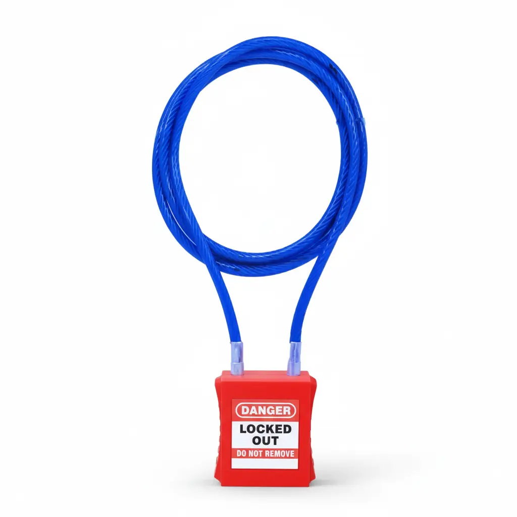 Imagine pentru Lacăt LOTO cu cablu 120 cm