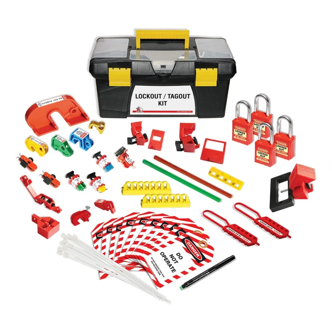 Imagine pentru Kit LOTO Profesional pentru Disjunctor - Varianta Ultimate