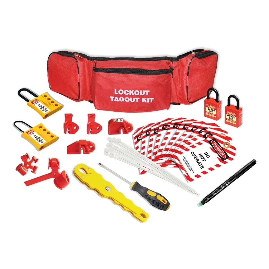 Imagine pentru Kit LOTO pentru Blocarea Siguranțelor Electrice