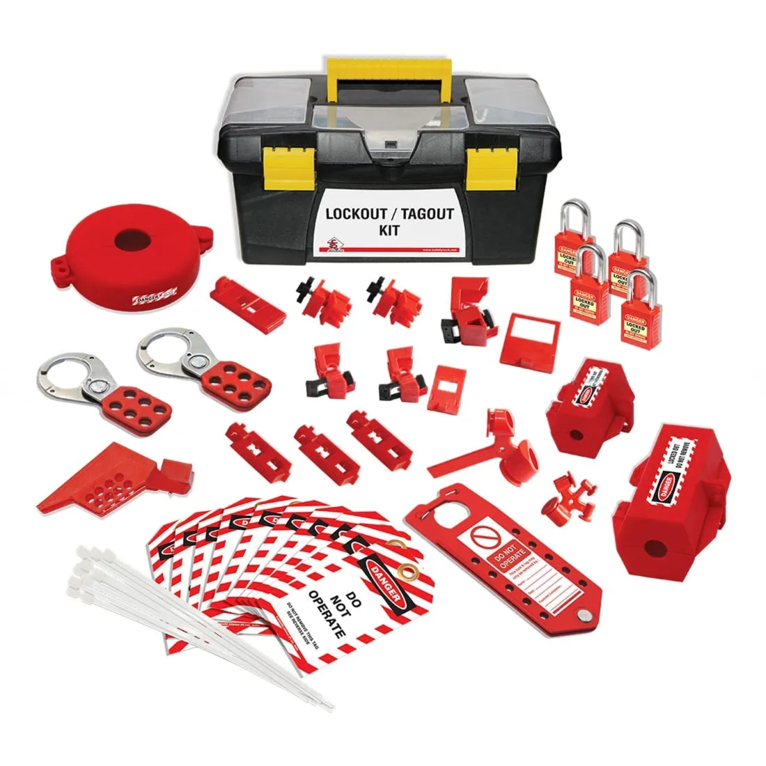 Imagine pentru Kit LOTO Industrial pentru Sisteme Electrice și Valve