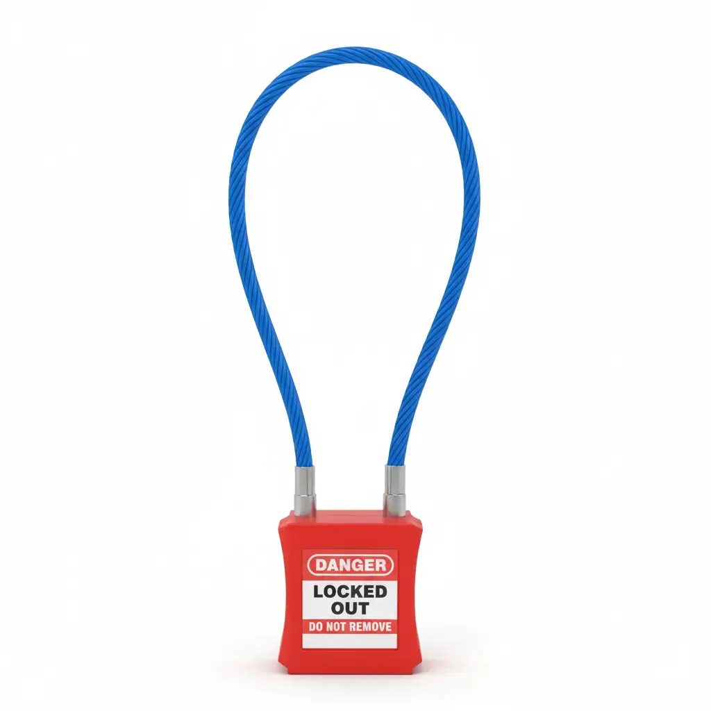 Imagine pentru Lacăt LOTO cu cablu 30 cm