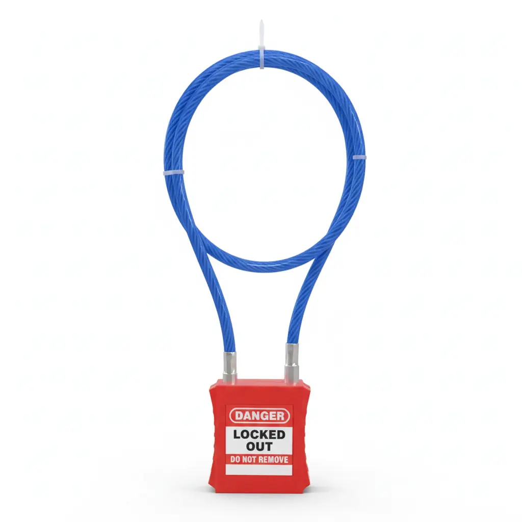 Imagine pentru Lacăt LOTO cu cablu 60 cm