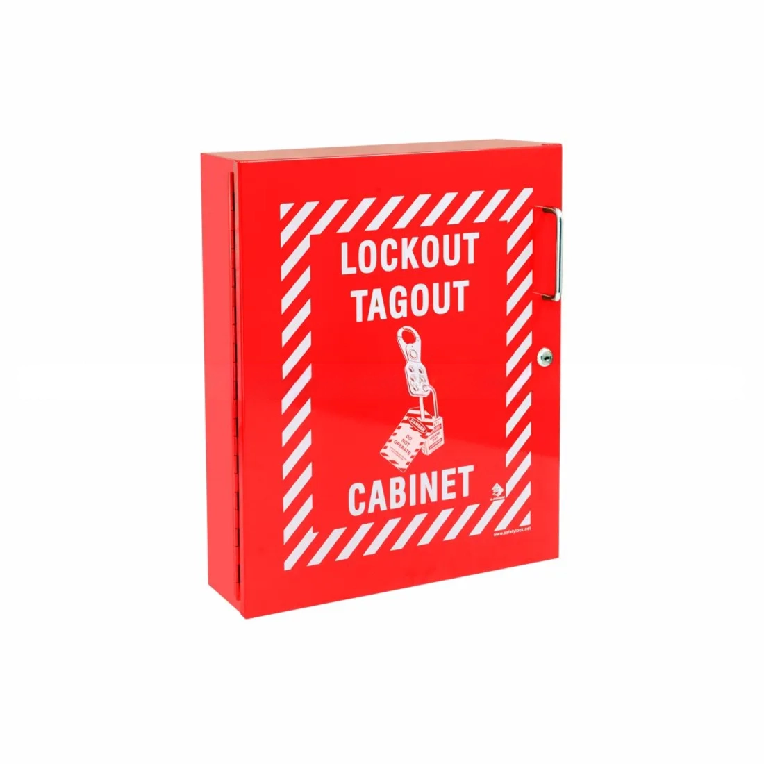 Imagine pentru Dulap LOTO metalic Roșu – Mic, 362 x 267 x 108 mm